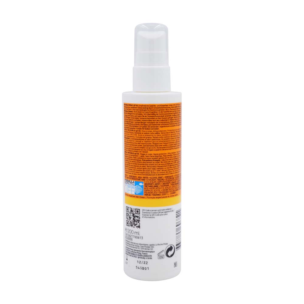 La Roche-Posay Anthelios Invisible Spray LSF 30 200 ml