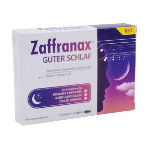 Zaffranax Guter Schlaf Tabletten 20 Stk.