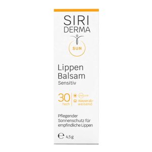 Siriderma Lippenbalsam Sensitiv LSF 30 4,5 g