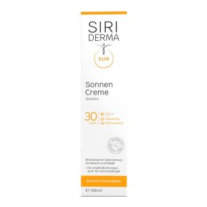 Siriderma Basische Sonnencreme LSF 30 leicht duftend 100 ml