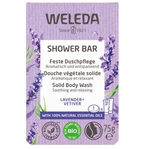 Weleda Feste Dusche Lavendel + Vetiver 75 g