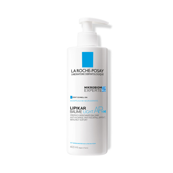La Roche-Posay Lipikar Baume Light AP+M rückfettende Neurodermitis-Lotion 400 ml