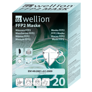 WELLMASK003 Wellion FFP2 Maske (20Stk pro Packung)