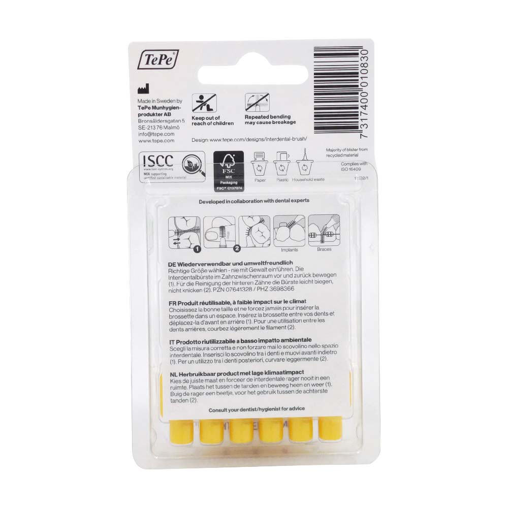 TePe Interdentalbürste Größe 4 6 Stk.
