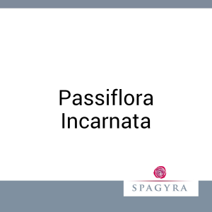 Passiflora Incarnata Spagyra 20 ml Urtinktur