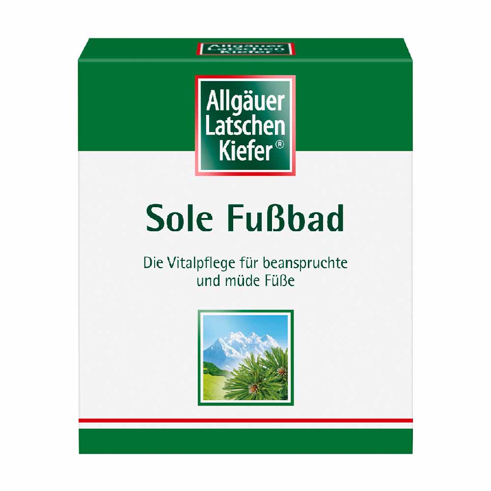 Allgäuer Latschenkiefer Sole Fußbad