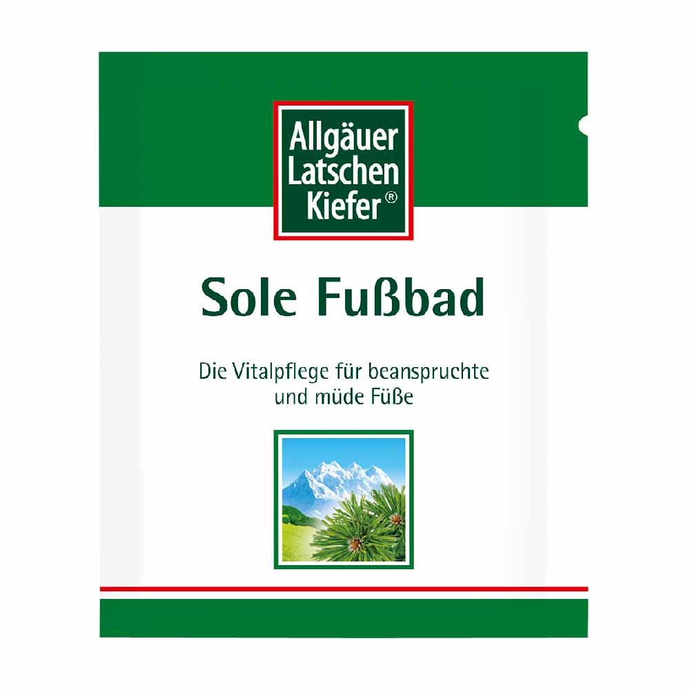 Allgäuer Latschenkiefer Sole Fußbad