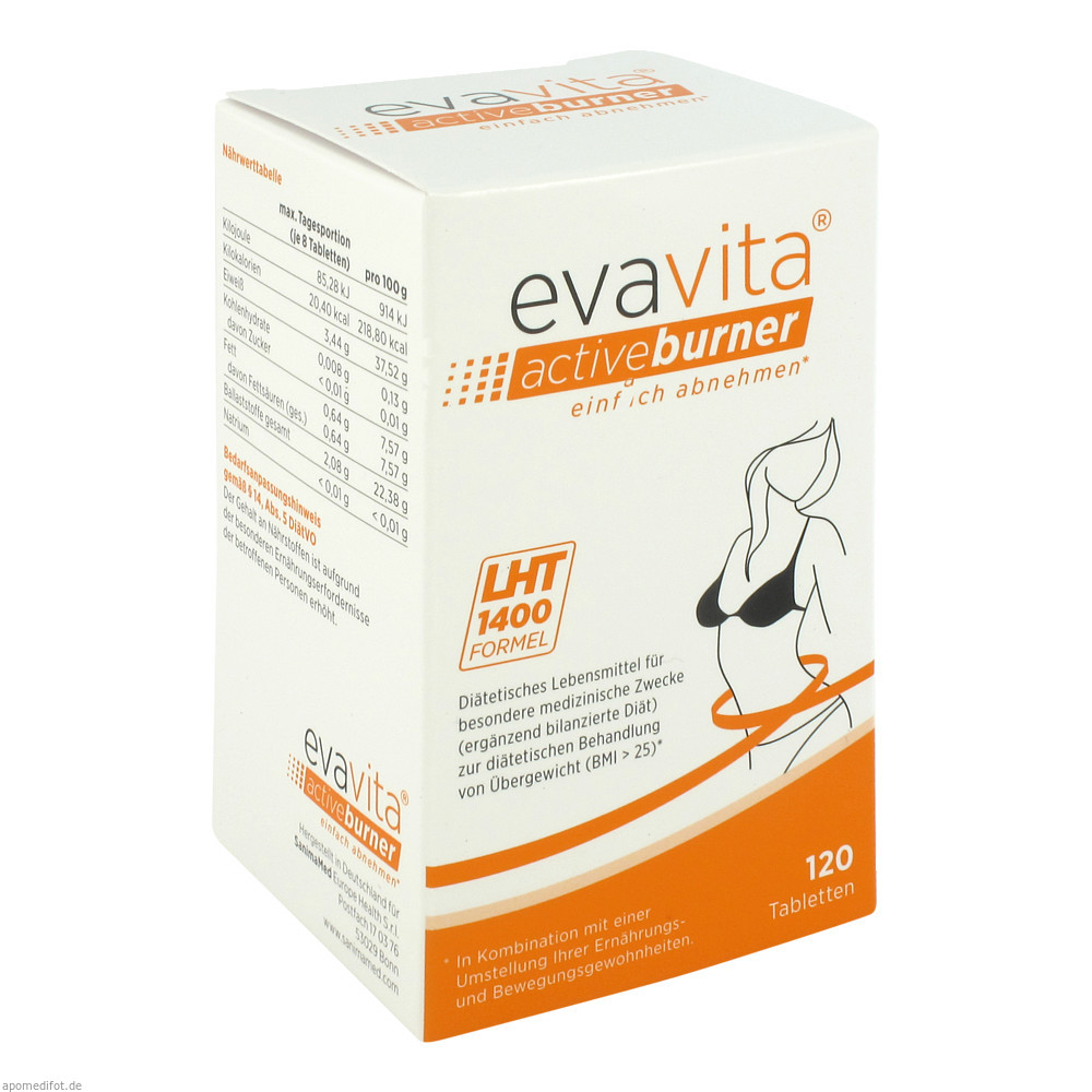 Evavita Tabletten Activeburner 120 Stk.