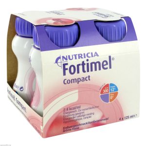 Nutricia Fortimel Compact 2.4 125 ml 24 Stk. Erdbeer