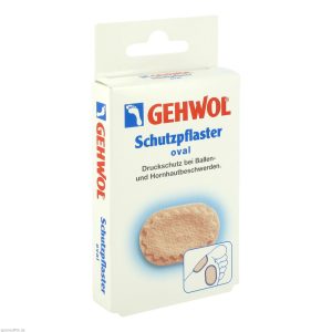 Gehwol Schutzpflaster Oval 4 Stk.