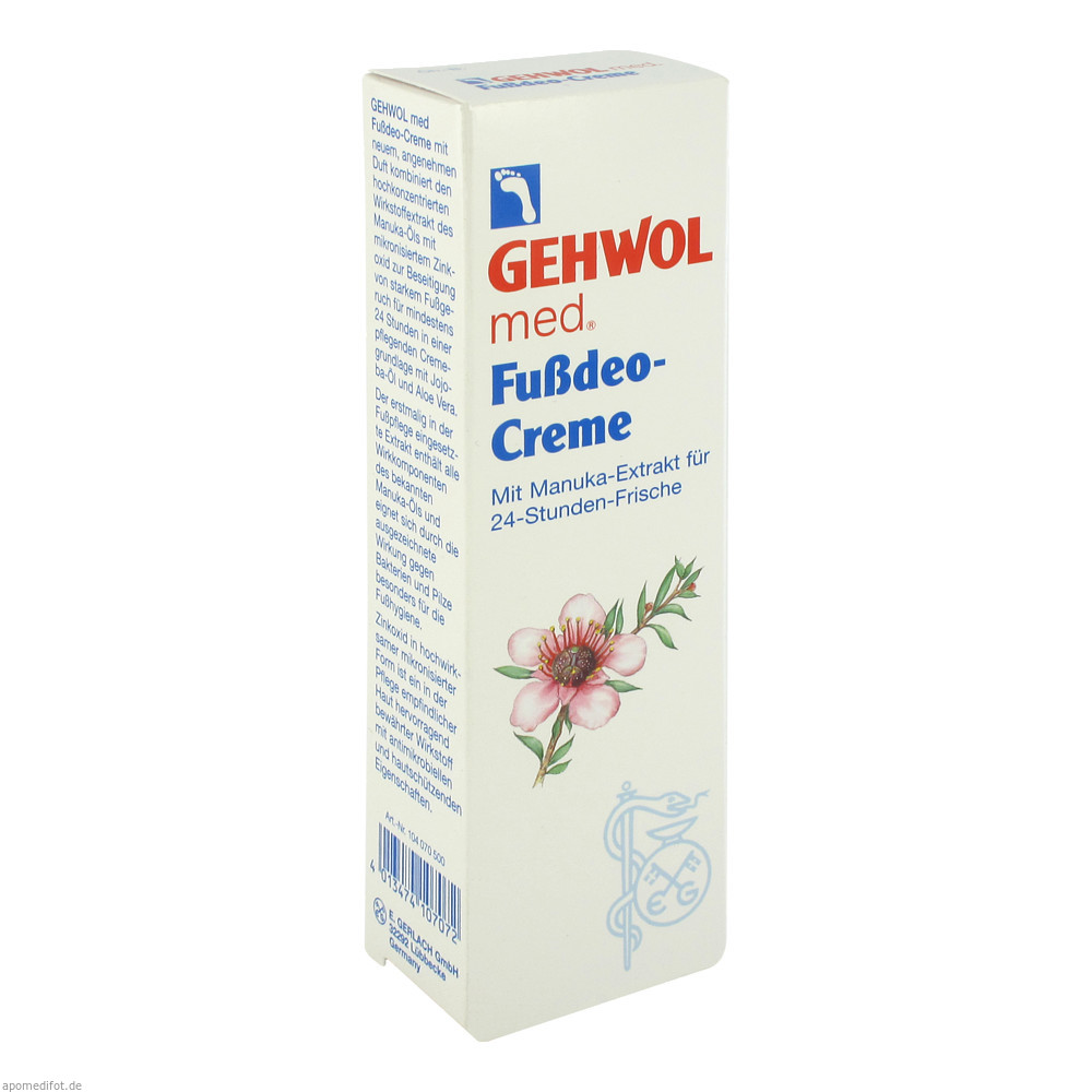 Gehwol Med. Fußdeo-Creme 75 ml