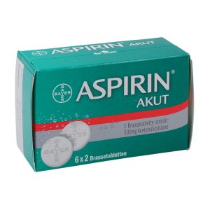 Aspirin® Akut 500mg Brausetabletten