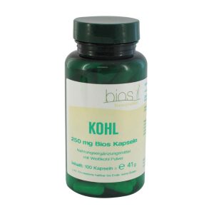 Bios Kohl 250 mg Kapseln