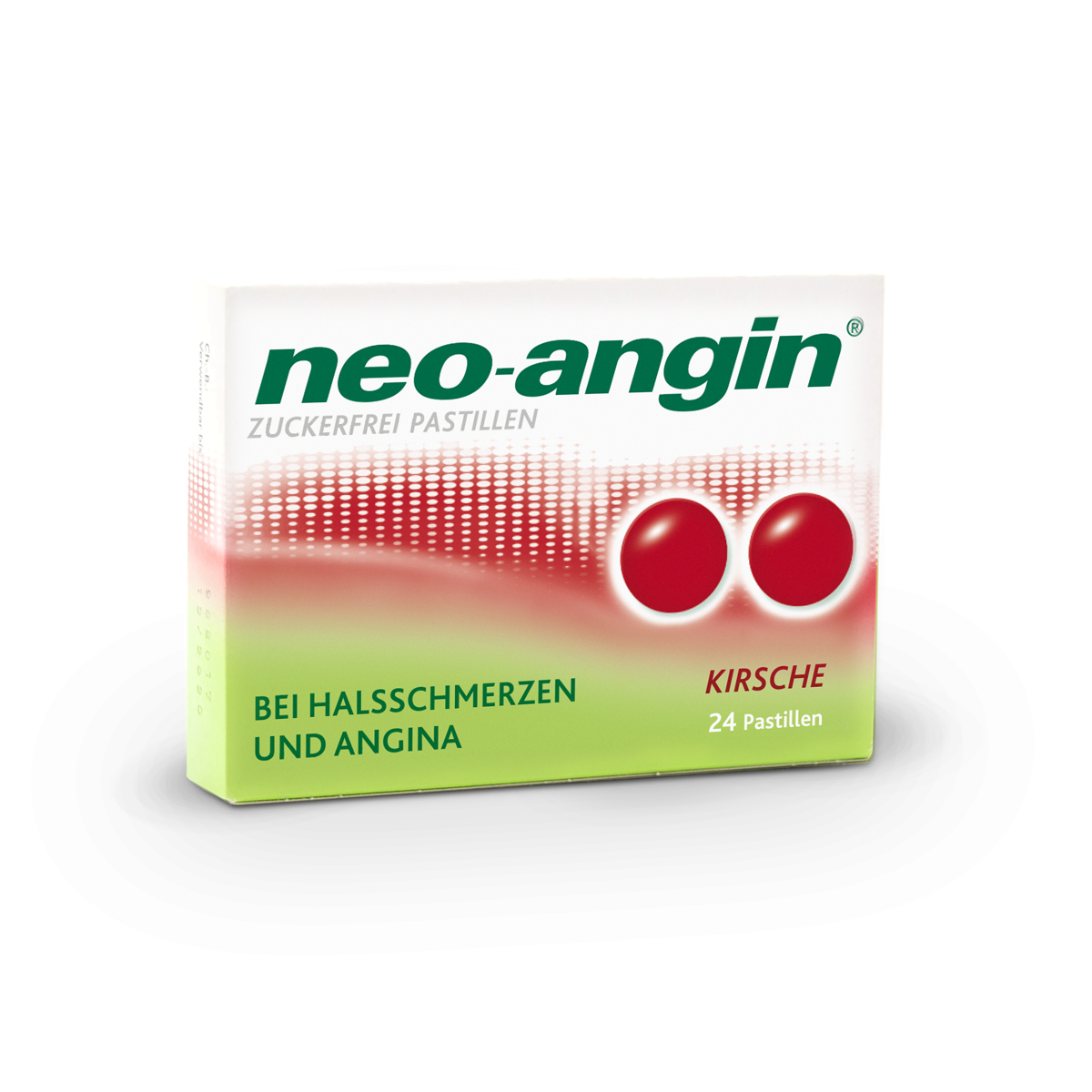 neo-angin Kirsche Pastillen Zuckerfrei 24 Stk.