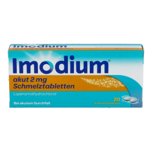 Imodium akut 2 mg Schmelztabletten 20 Stk.