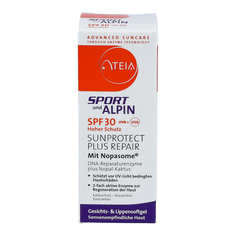 Ateia Alpin SPF30 Gesicht- & Lippensoftgel