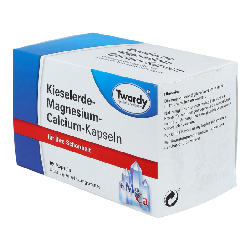 Twardy Kieselerde Calcium Magnesium Kapseln