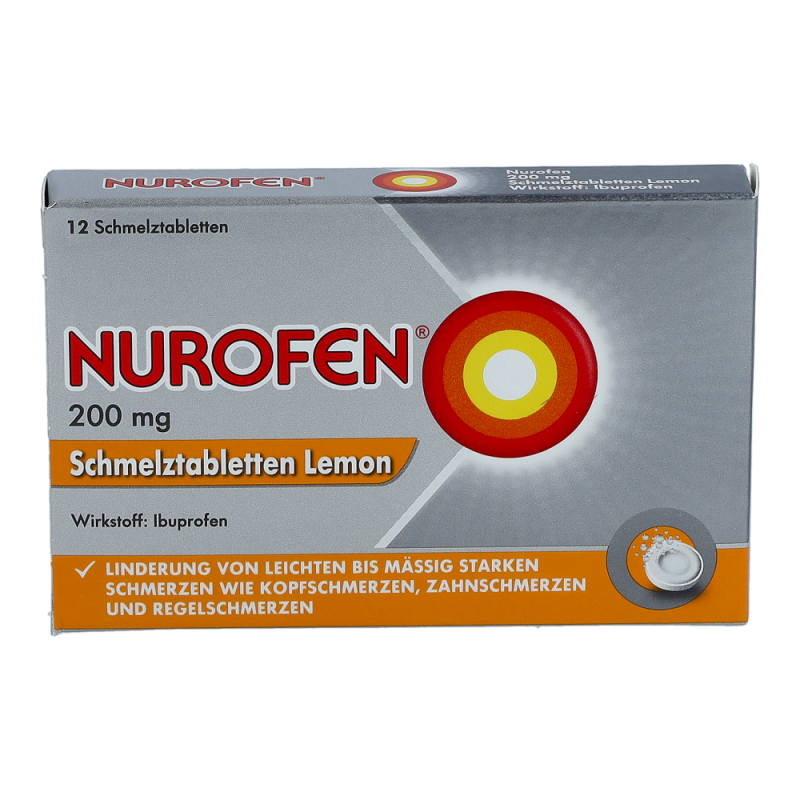 Nurofen 200 mg Schmelztabletten Lemon