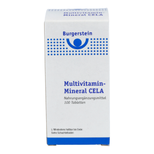 Burgerstein CELA Multivitamin Mineral Tabletten 100 Stk.