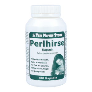 The Nutri Store Perlhirse Kapseln 200 Stk.