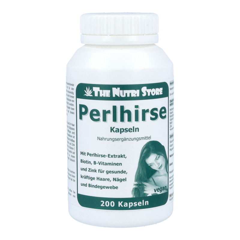 The Nutri Store Perlhirse Kapseln 200 Stk.