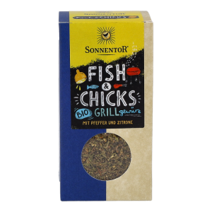 Sonnentor Fish & Chicks Grillgewürz Packung 55 g BIO