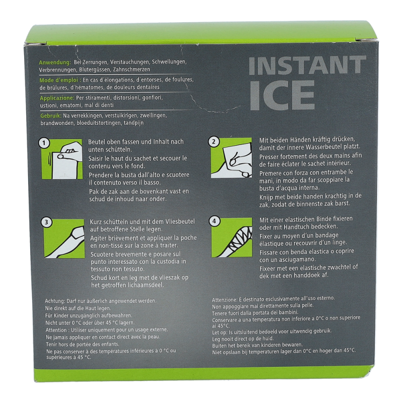 DermaPlast ACTIVE Instant Ice Sofort-Kühlbeutel 15 x 17 cm