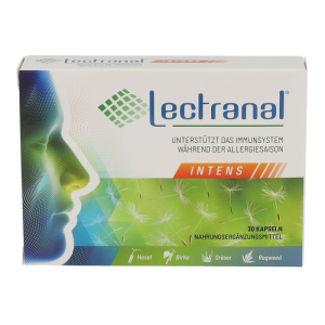 Lectranal INTENS Kapseln – die starke Hilfe bei Allergie – 30 Stk