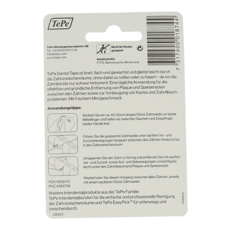 TePe Dental Tape 40M 1 Stk.