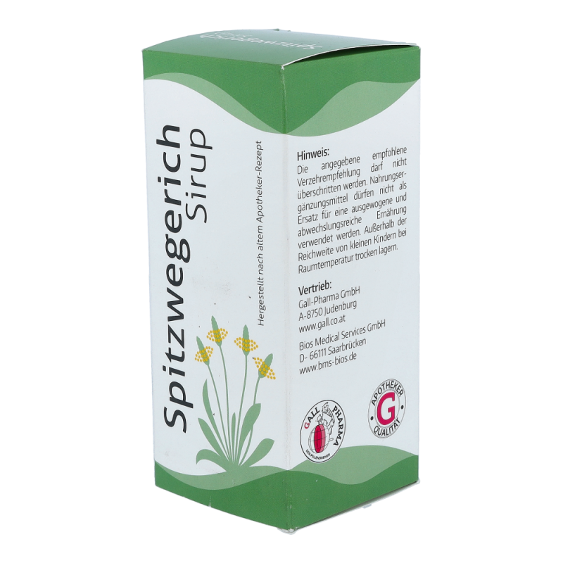 Spitzwegerich Sirup