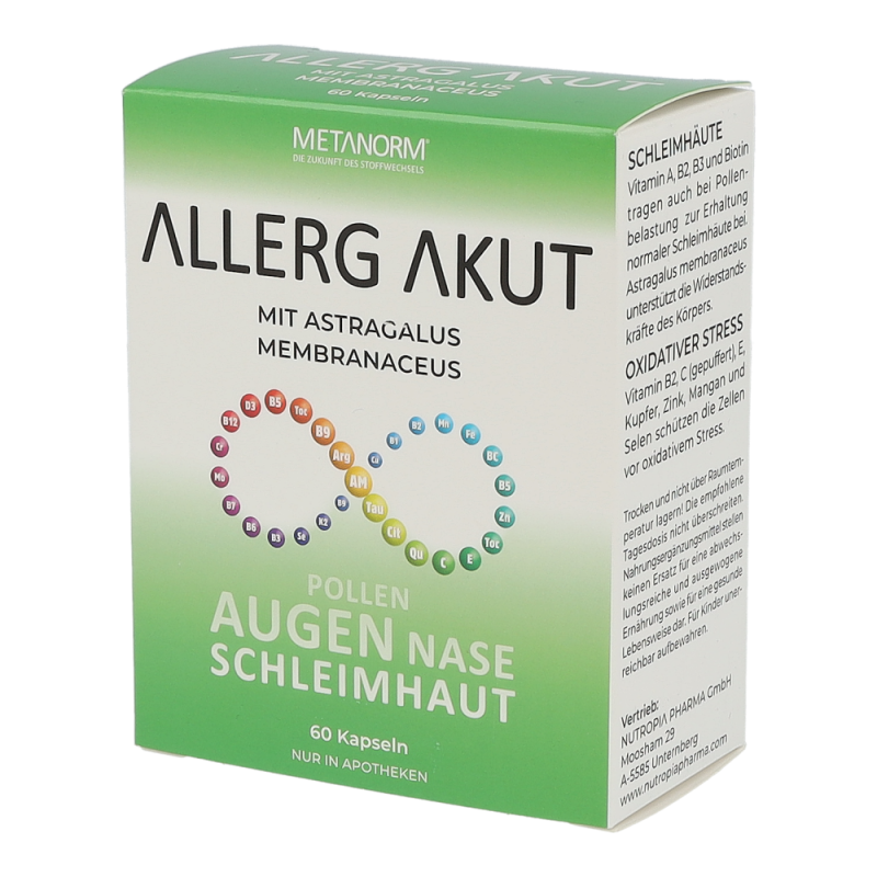 ALLERG AKUT Kapseln METANORM®