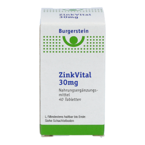 Burgerstein Zinkvital 30 mg Tabletten 40 Stk.