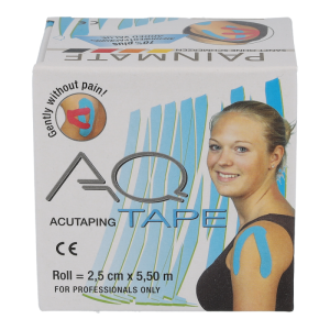 Aku-Tape Kinesiologie 2 Stk. Rot 5 x 2,5 cm