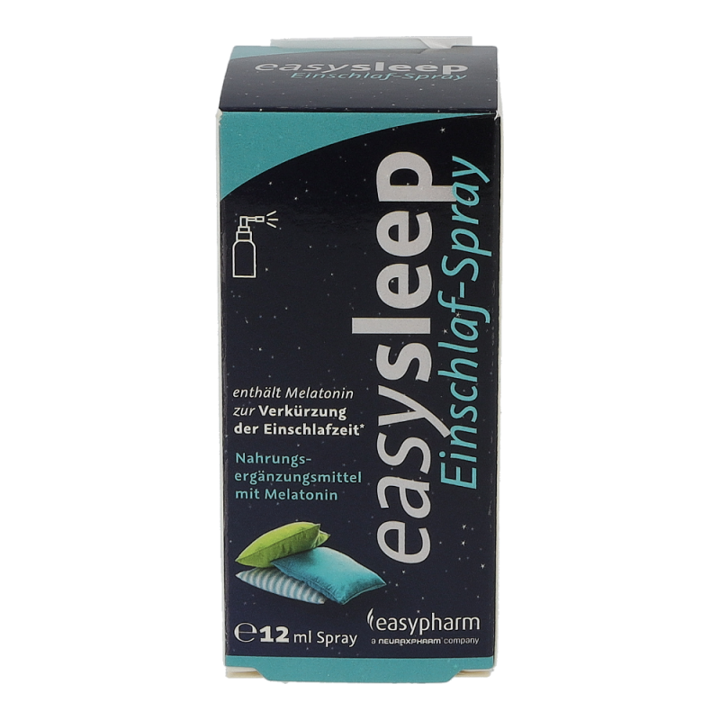 Easysleep EINSCHLAF SPRAY verkürzt durch Melatonin die Einschlafzeit – 12ml