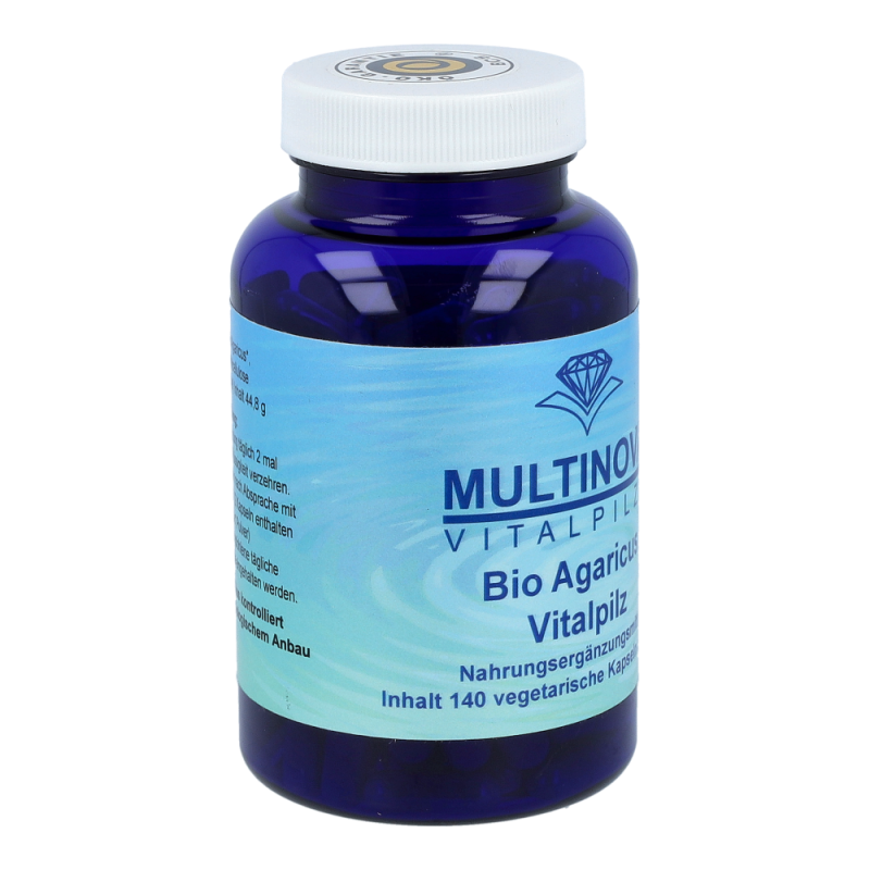 Multinova Agaricus Kapseln 140 Stk. BIO