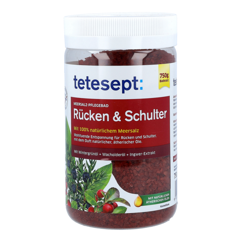 Tetesept Meeressalz Rücken & Schulter 750 g