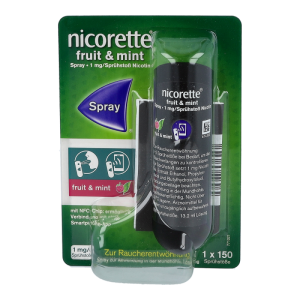 Nicorette Fruit & Mint Spray – 1mg/Sprühstoß Nicotin