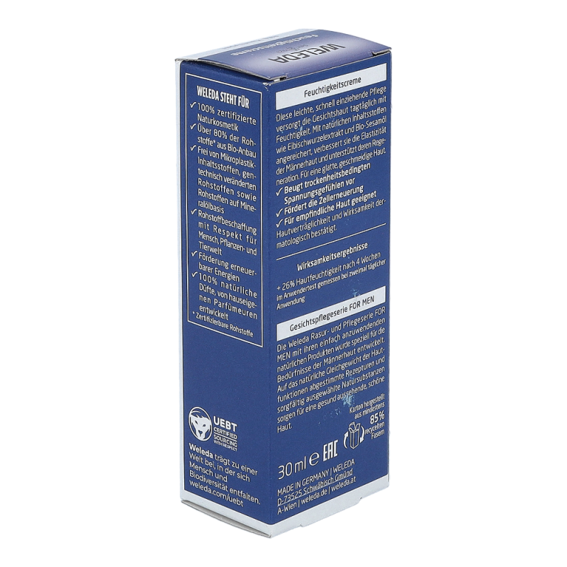 Weleda Feuchtigkeitscreme für den Mann 30 ml