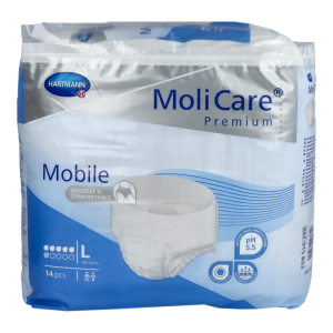Inkontinenz Hartmann Molicare Mobile Light 14 Stk. Large 100-150