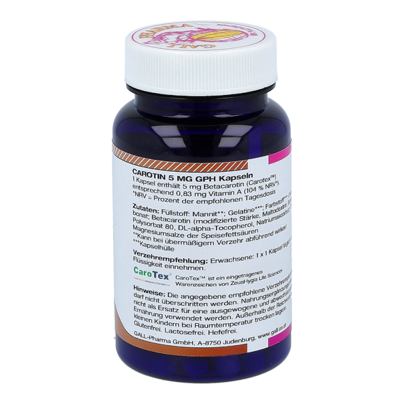 Carotin 5mg Kapseln