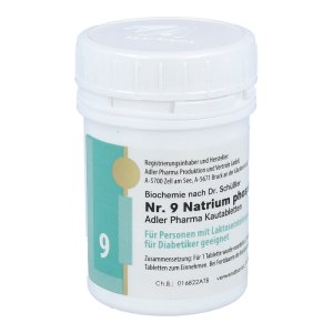 Schüßler Nr. 9 Natrium phosphoricum D6 Kautabletten 100 g