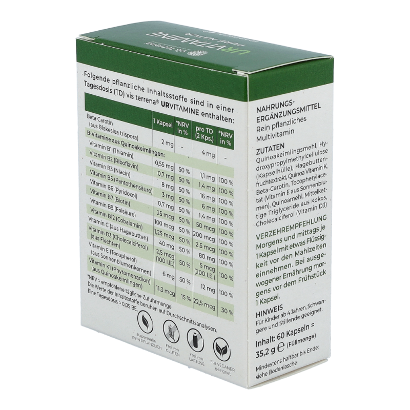 Vis Terrena Urvitamine Kapseln