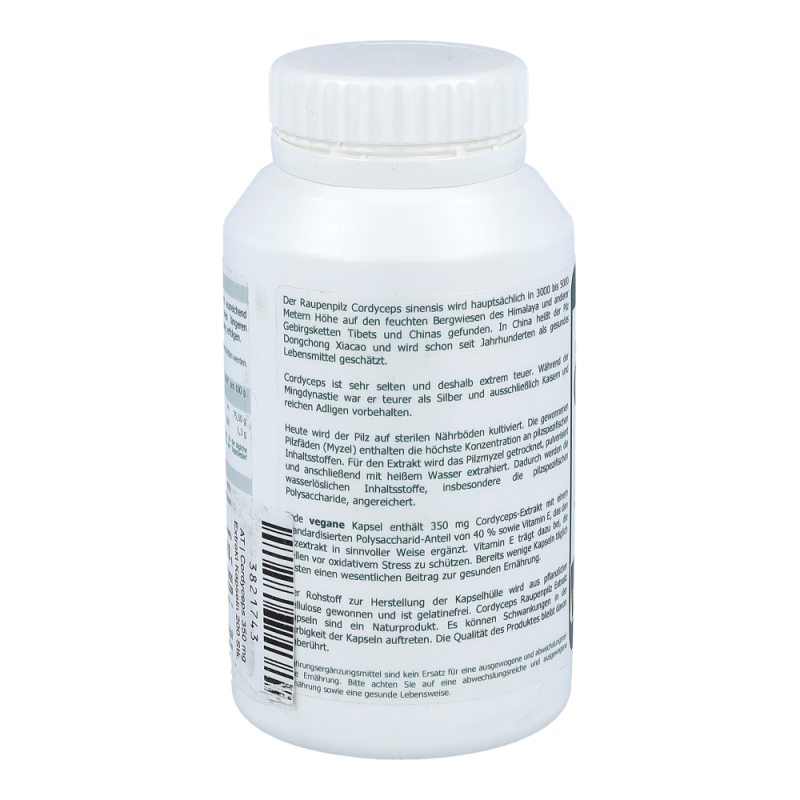 Raupenpilz Kapseln Extrakt Codyceps 200 Stk.