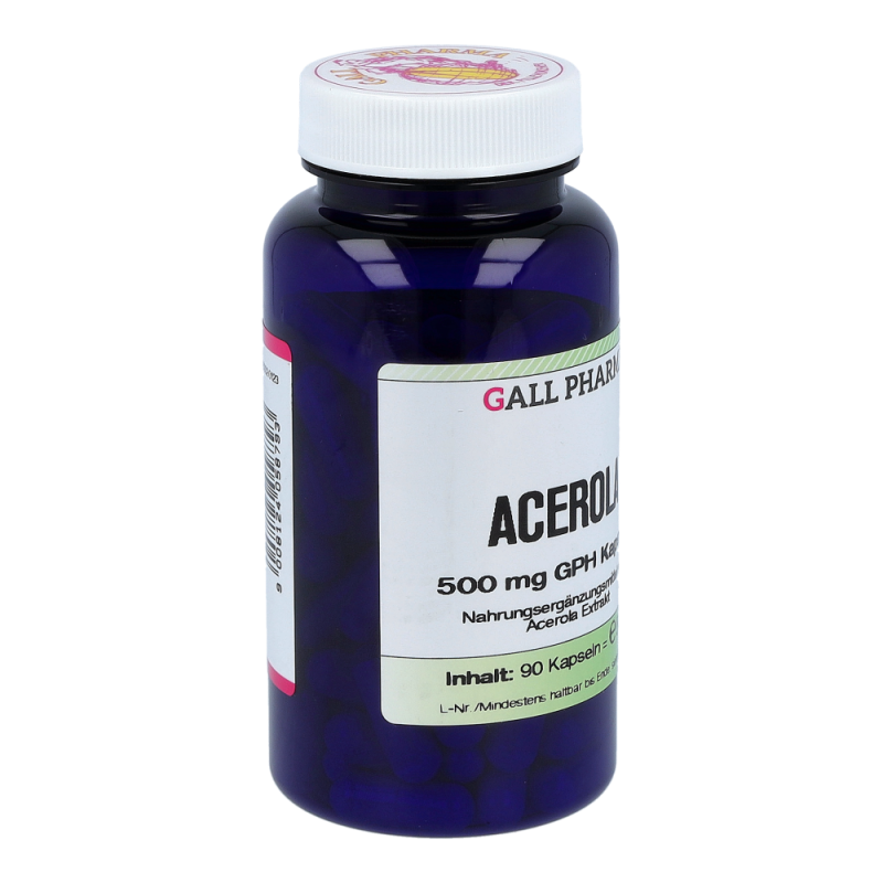 Gall Pharma Acerola 500 mg Kapseln 90 Stk.