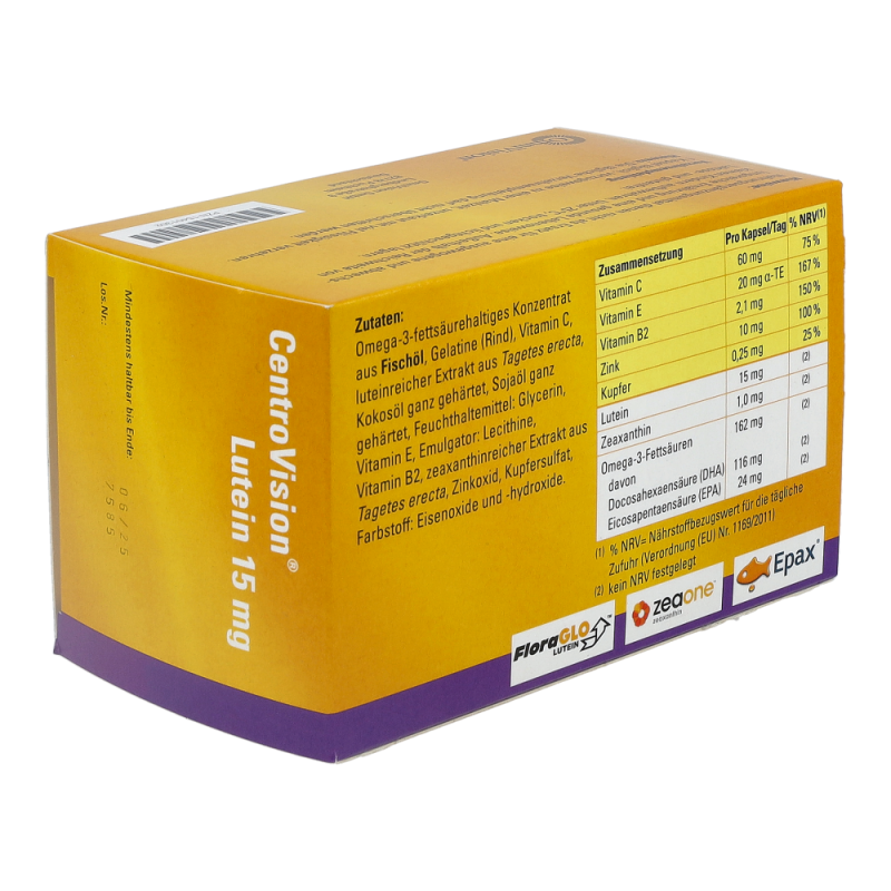 Centro Vision Lutein 15 mg 90 Stk.