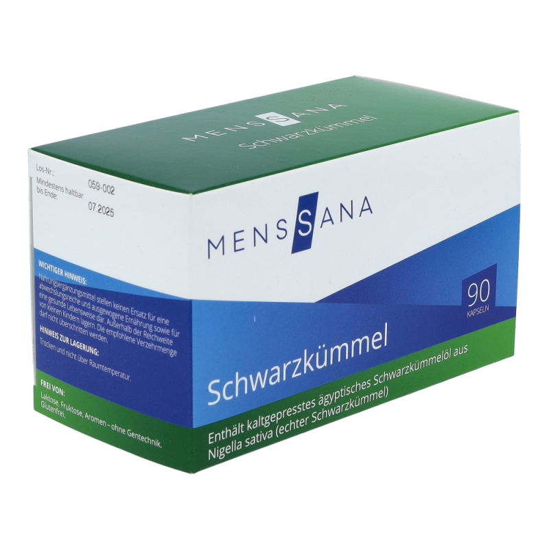 MensSana Schwarzkümmel Kapseln 90 Stk.