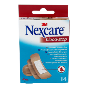 3M Nexcare Bloodstop Strips 3 Größen 14 Stk.