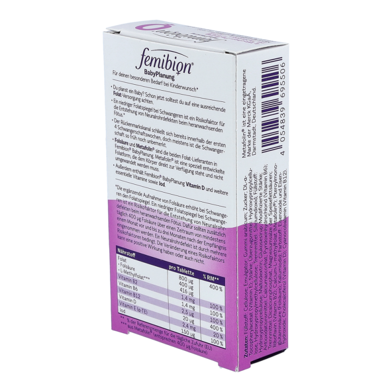Femibion Baby Planung Tabletten