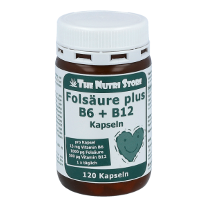 Folsäure Plus Vitamin B 6 + B 12 Kapseln 120 Stk.