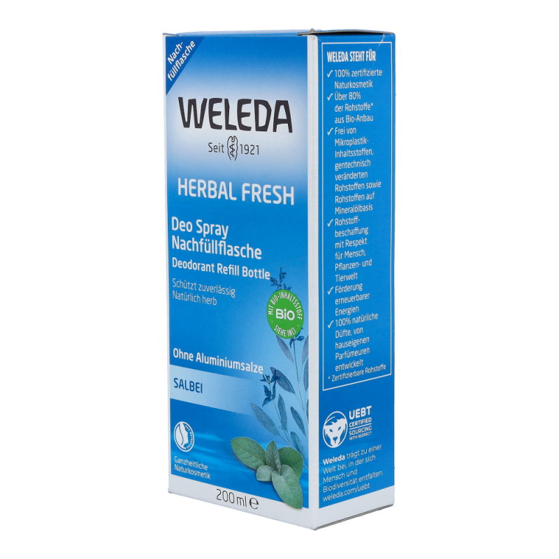 Weleda Herbal Fresh Deo Spray 200 ml
